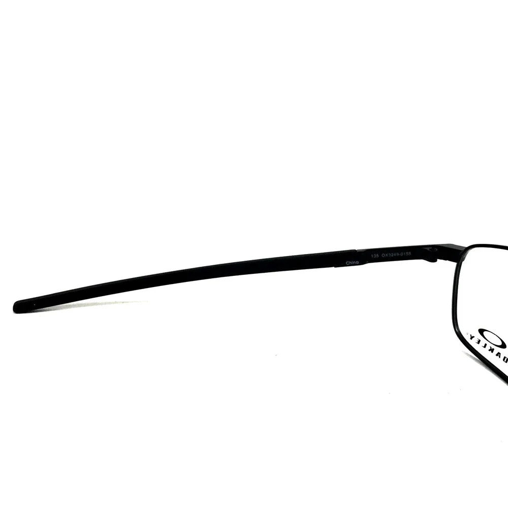 Oakley Eyeglasses Frames Extender OX3249-0158 Satin Black Rectangle 58-18-135